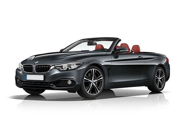 Black BMW 4 Series Convertible Rental