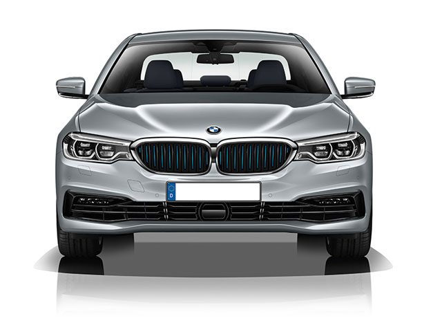 BMW 5 Series Front View