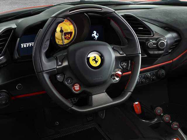 Ferrari 488 Pista Interior