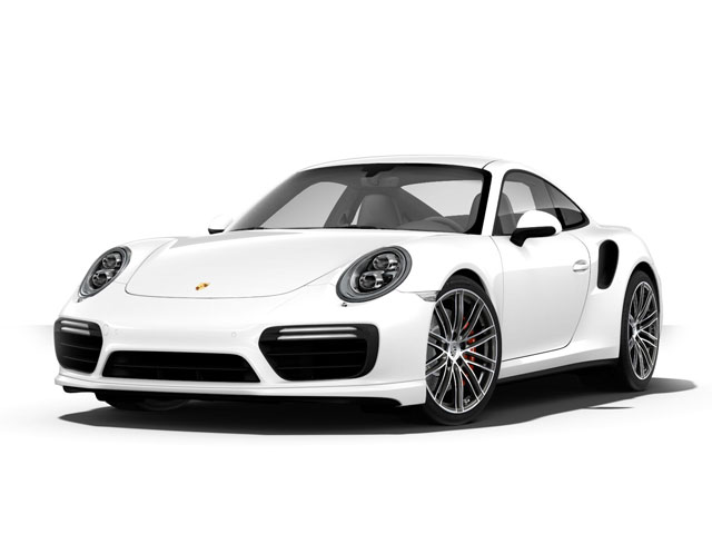 white Porsche 911 Turbo Rental