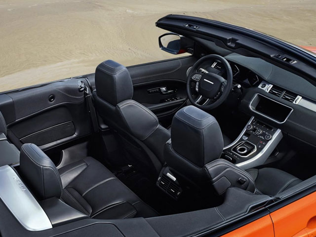 Range Rover Evoque Convertible Interior