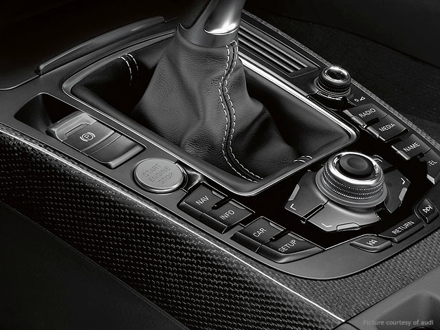 Audi S5 Coupe Gear Shifter