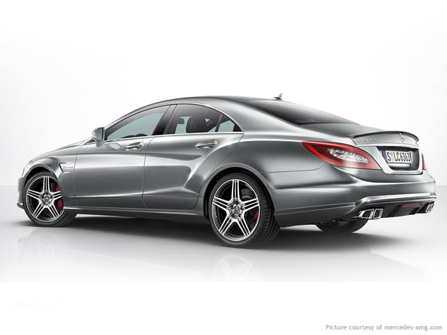 Mercedes CLS 63 AMG Side View